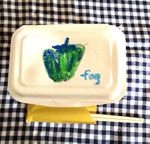 fog撮影弁当関根さん　食べちゃう前に写真を撮ってくれたんですねっ。photo by 関根さん