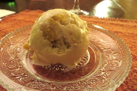 今年も作りました。メロンとトウモロコシのアイスクリーム！ photo by 薫さん