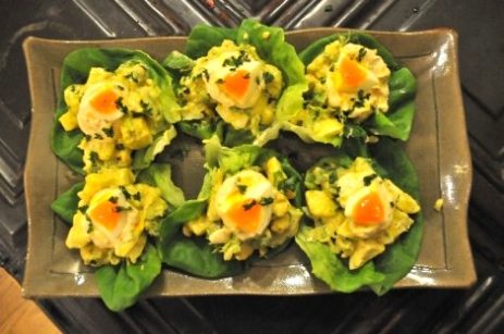 卵とアボカドのスパイシークリームサラダ photo by 石黒さん