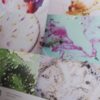 ごちそうさまのお皿 - 雑誌 RiCE 創刊号の裏表紙 | キッチン★ボルベールが運営する竹花いち子のホームページ